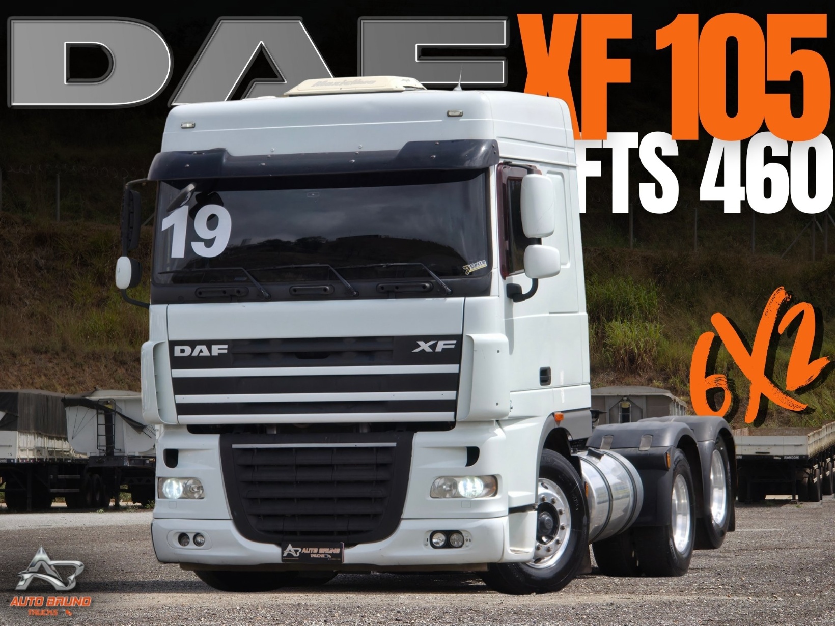 Caminhão DAF XF 105 FTS 460A ano 2019