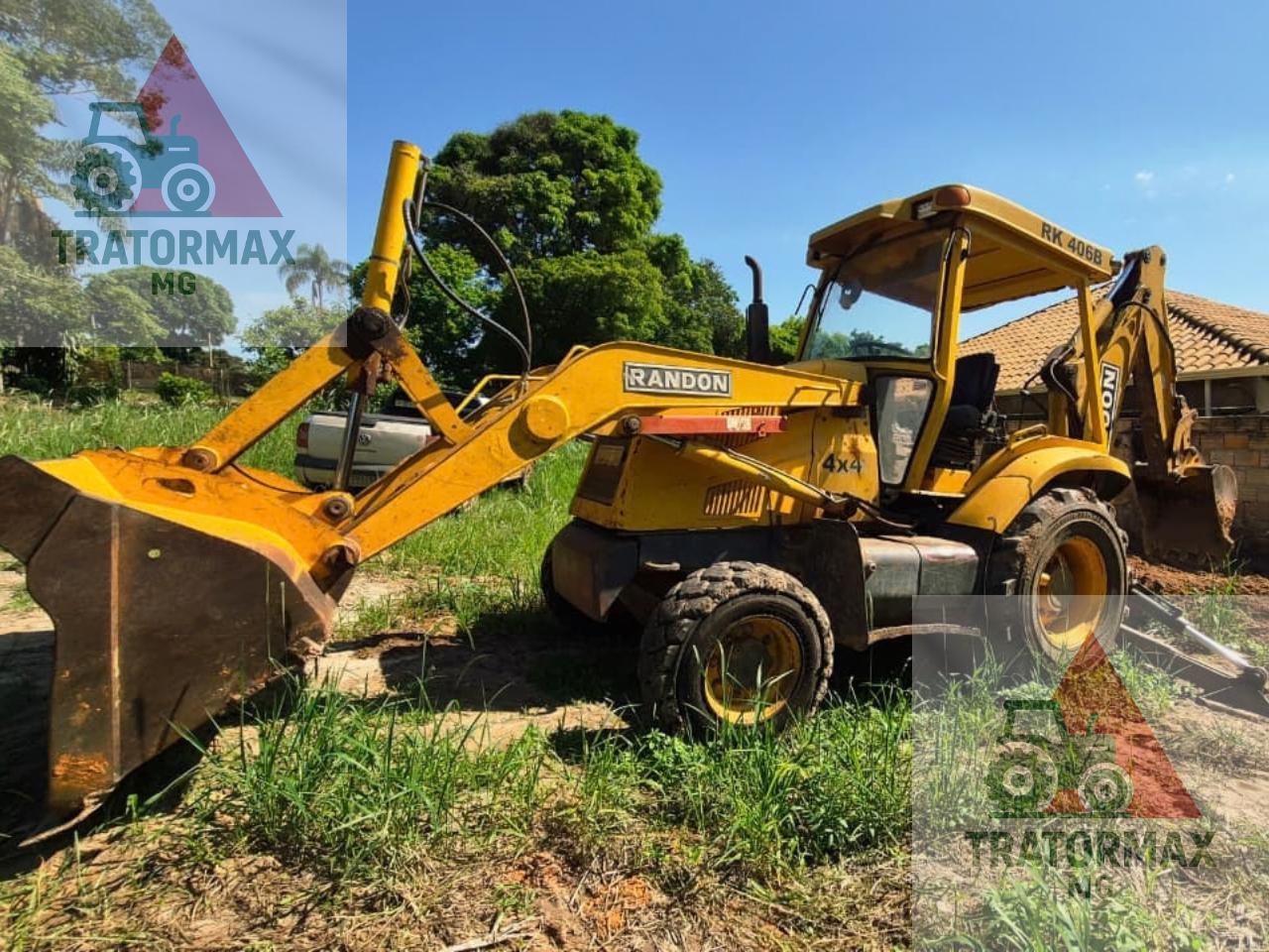 Retroescavadeira Randon RK 406B ano 2009