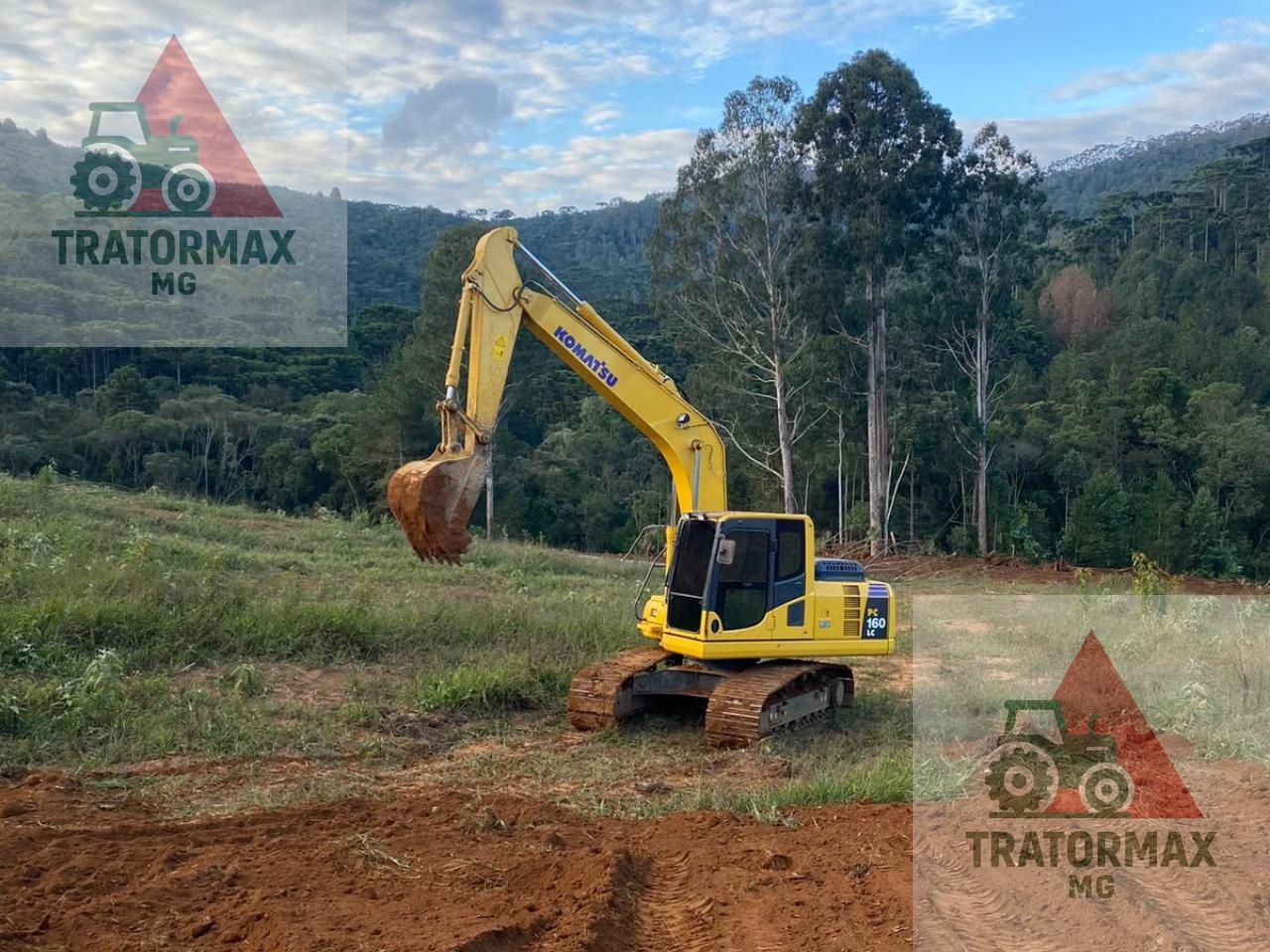 Escavadeira Komatsu PC160-LC ano 2024