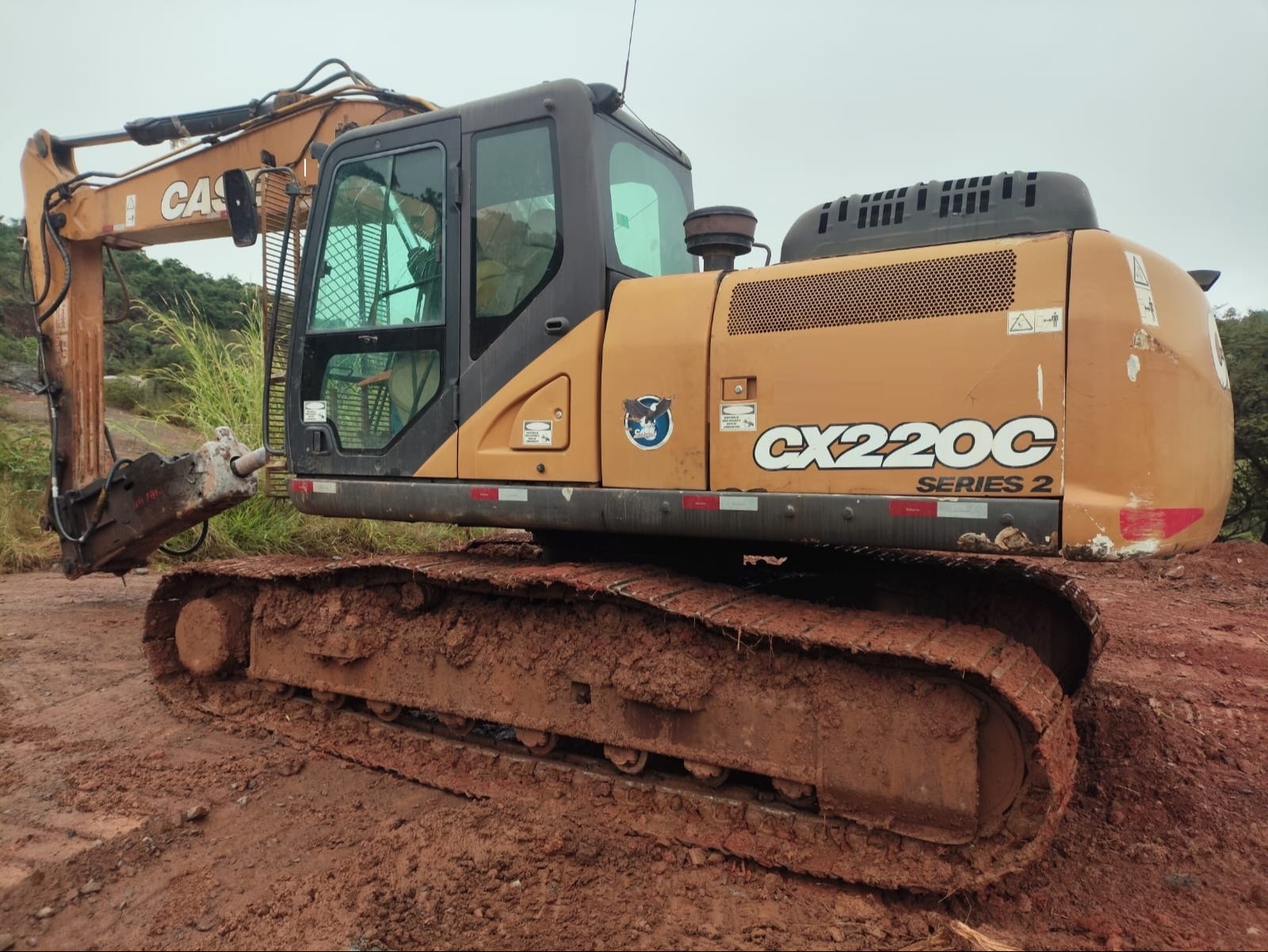 Escavadeira Case CX220C ano 2017