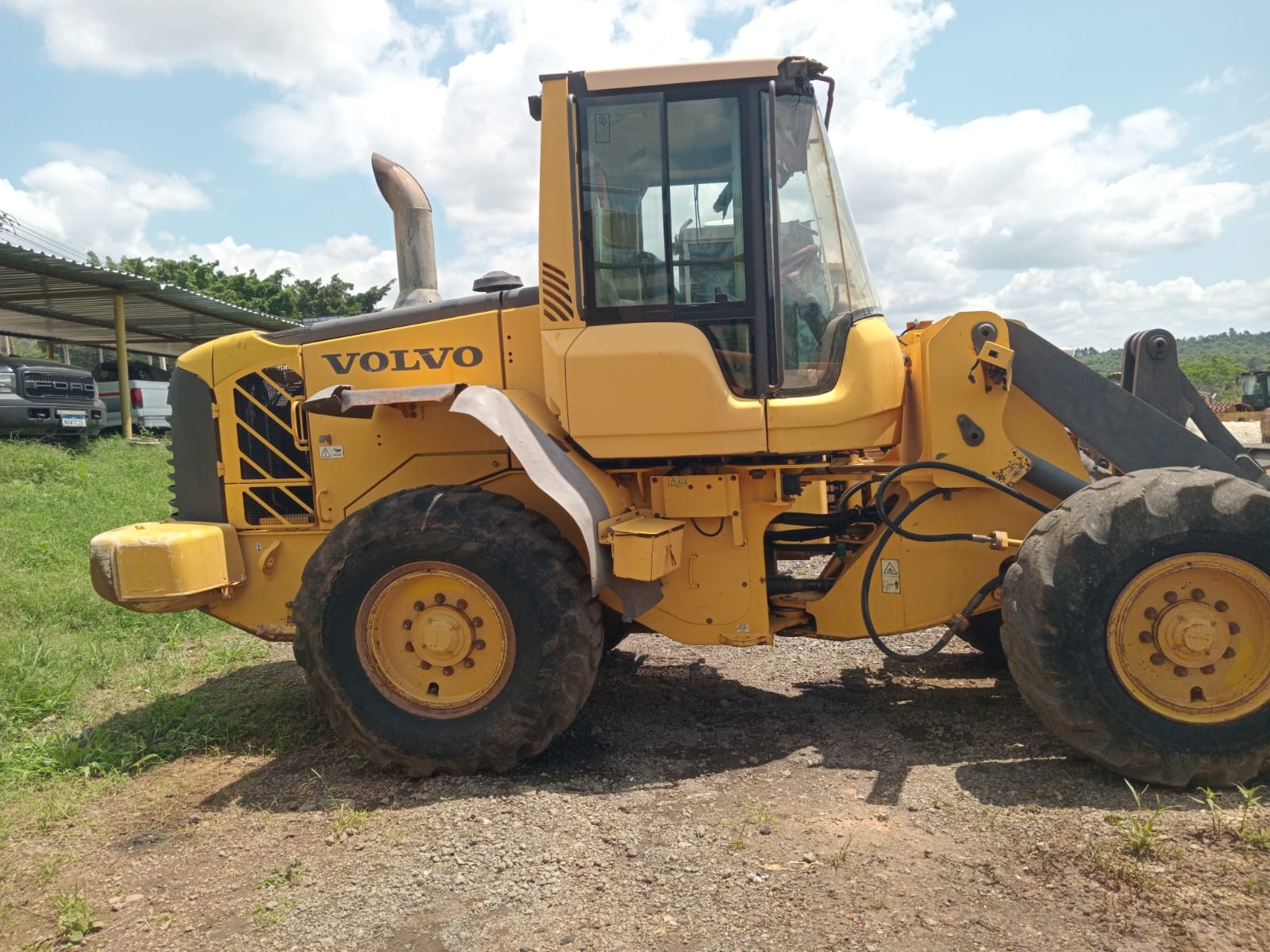 Pá Carregadeira Volvo L60F ano 2010
