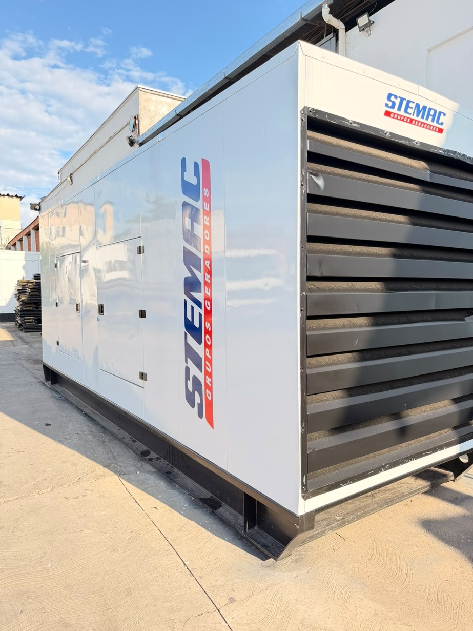 Gerador de Energia STEMAC 500 kVA ano 2011