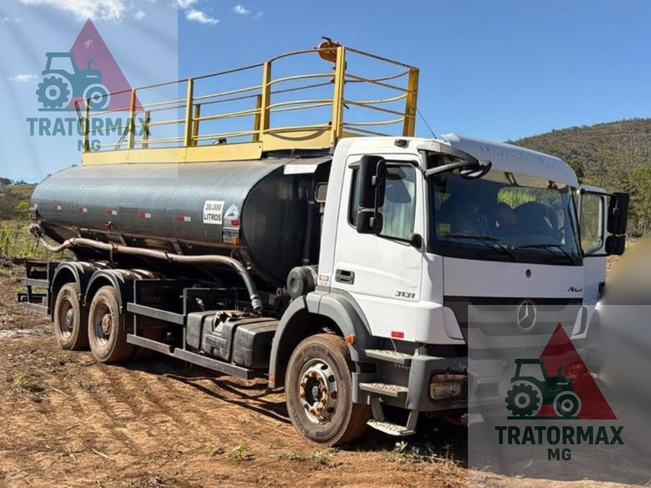 Caminhão Mercedes Benz AXOR 3131 6X4 ano 2019