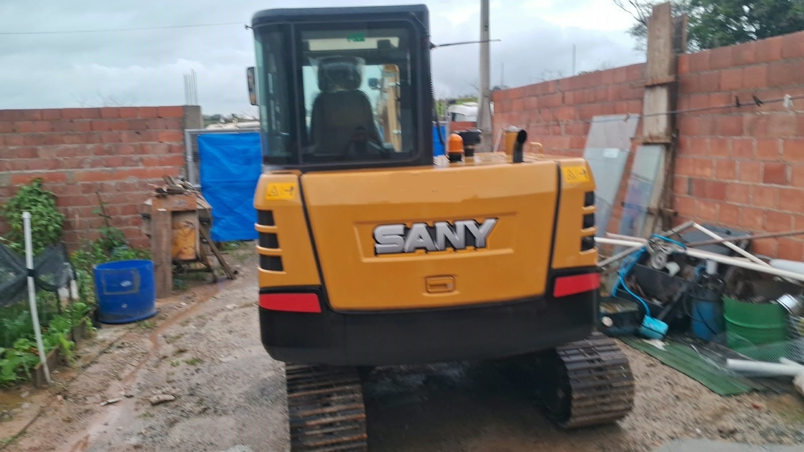 Mini Escavadeira SANY SY55 C ano 2026