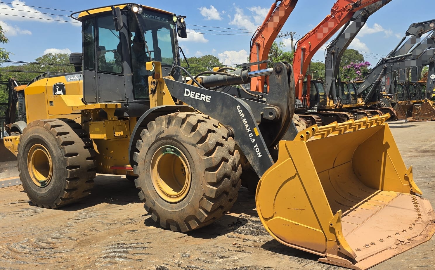 Pá Carregadeira John Deere 644K ano 2022