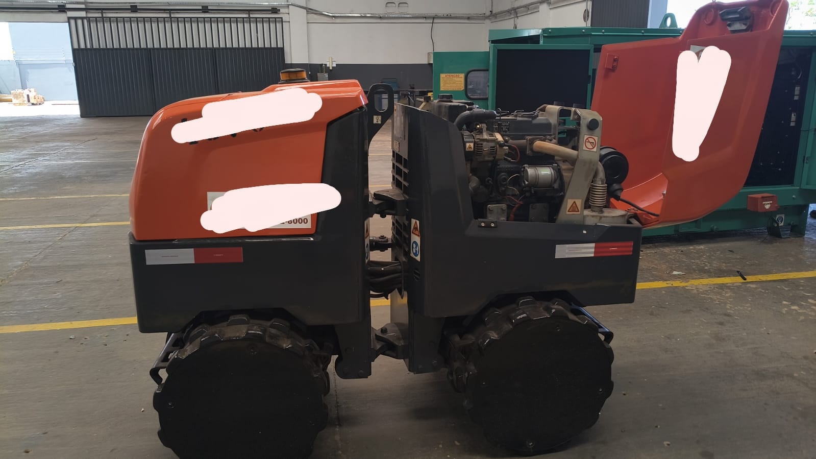 Rolo Compactador Husqvarna LP 9505 ano 2020