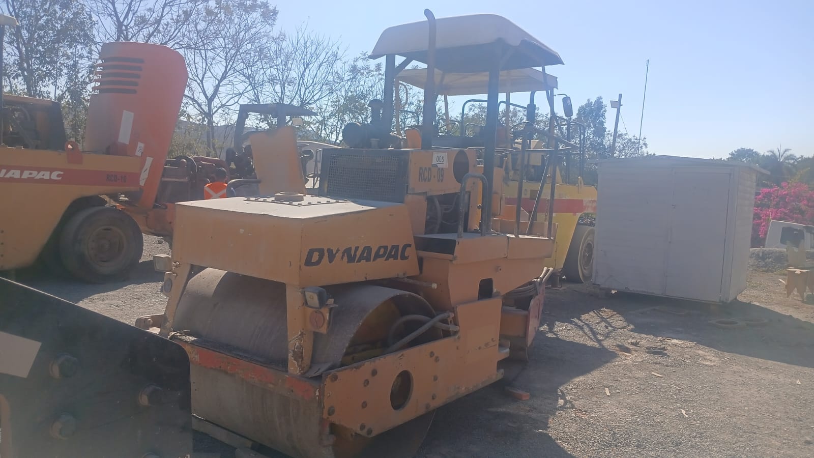 Rolo Compactador Dynapac cc21 ano 1998