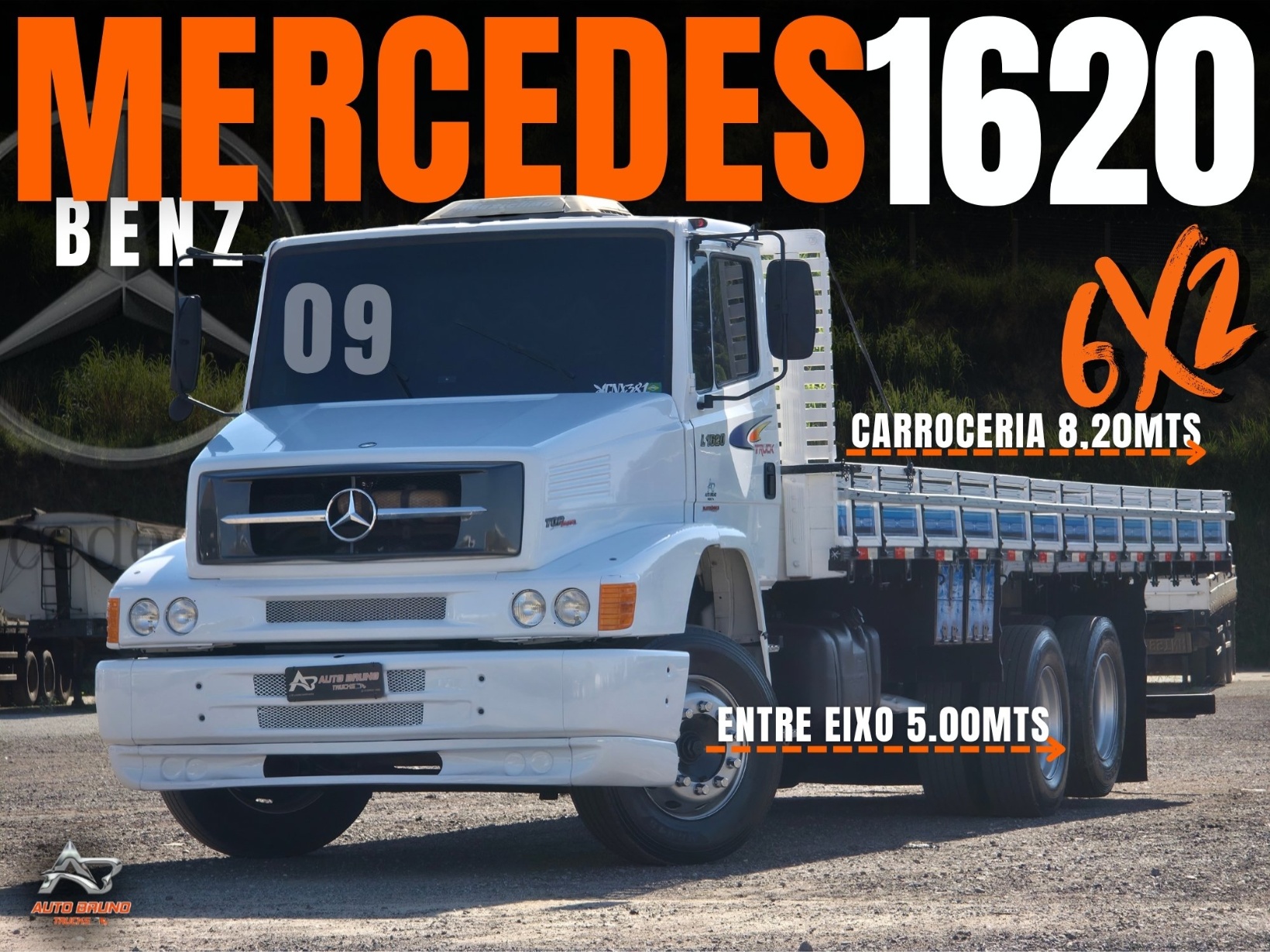 Caminhão Mercedes Benz L1620 ano 2009