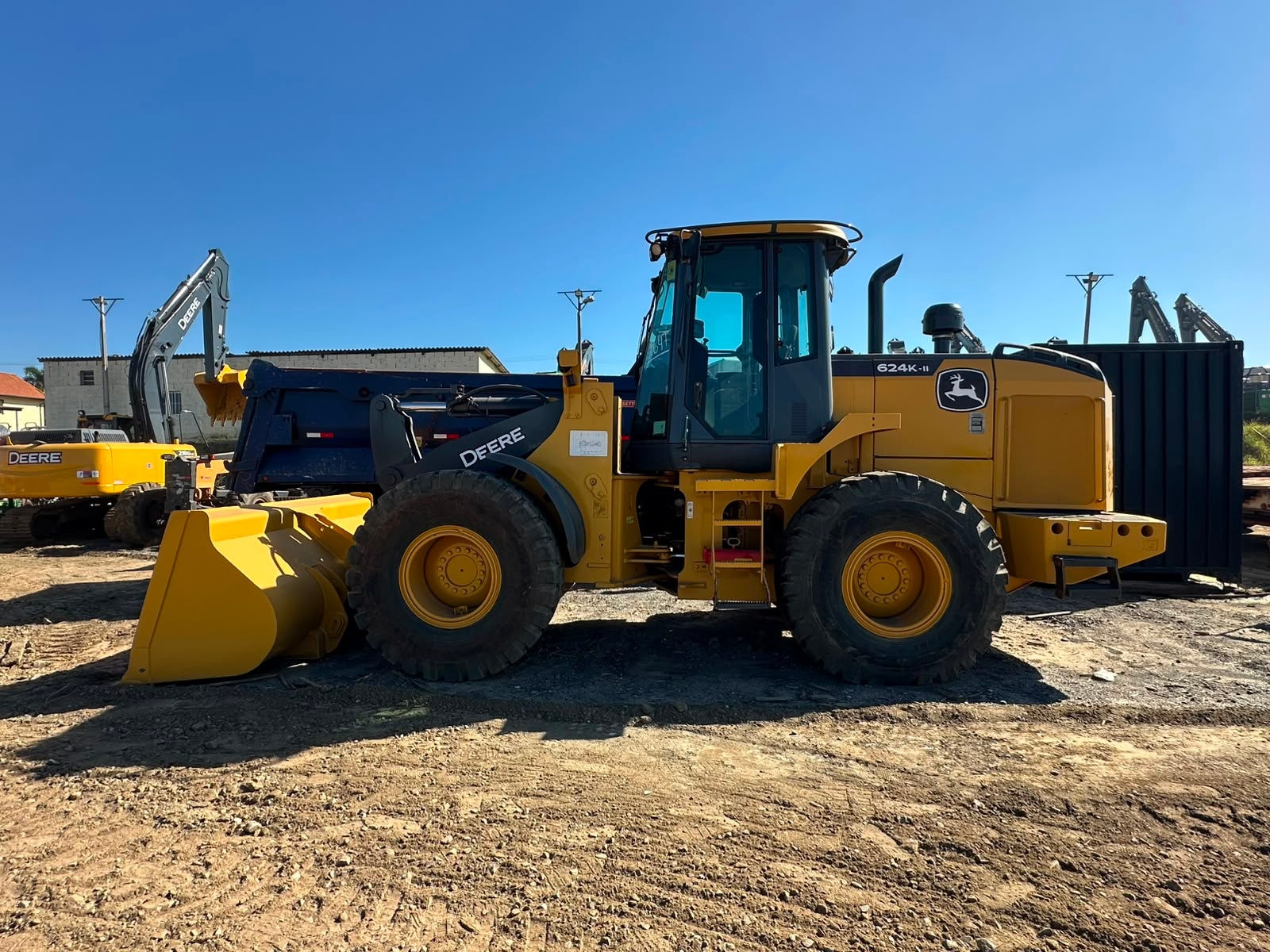 Pá Carregadeira John Deere 624K ano 2021