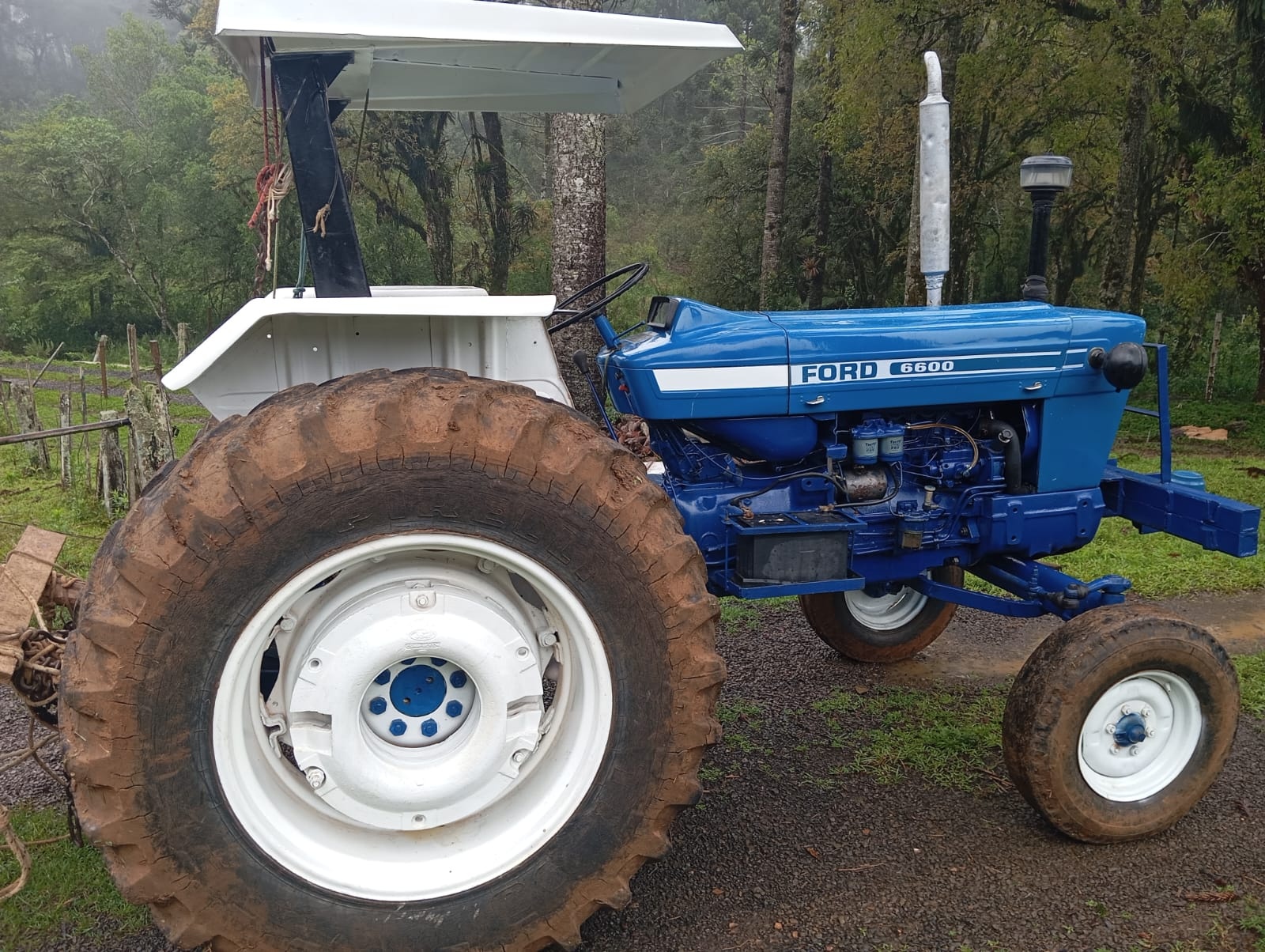 Trator Ford 6600 ano 1983