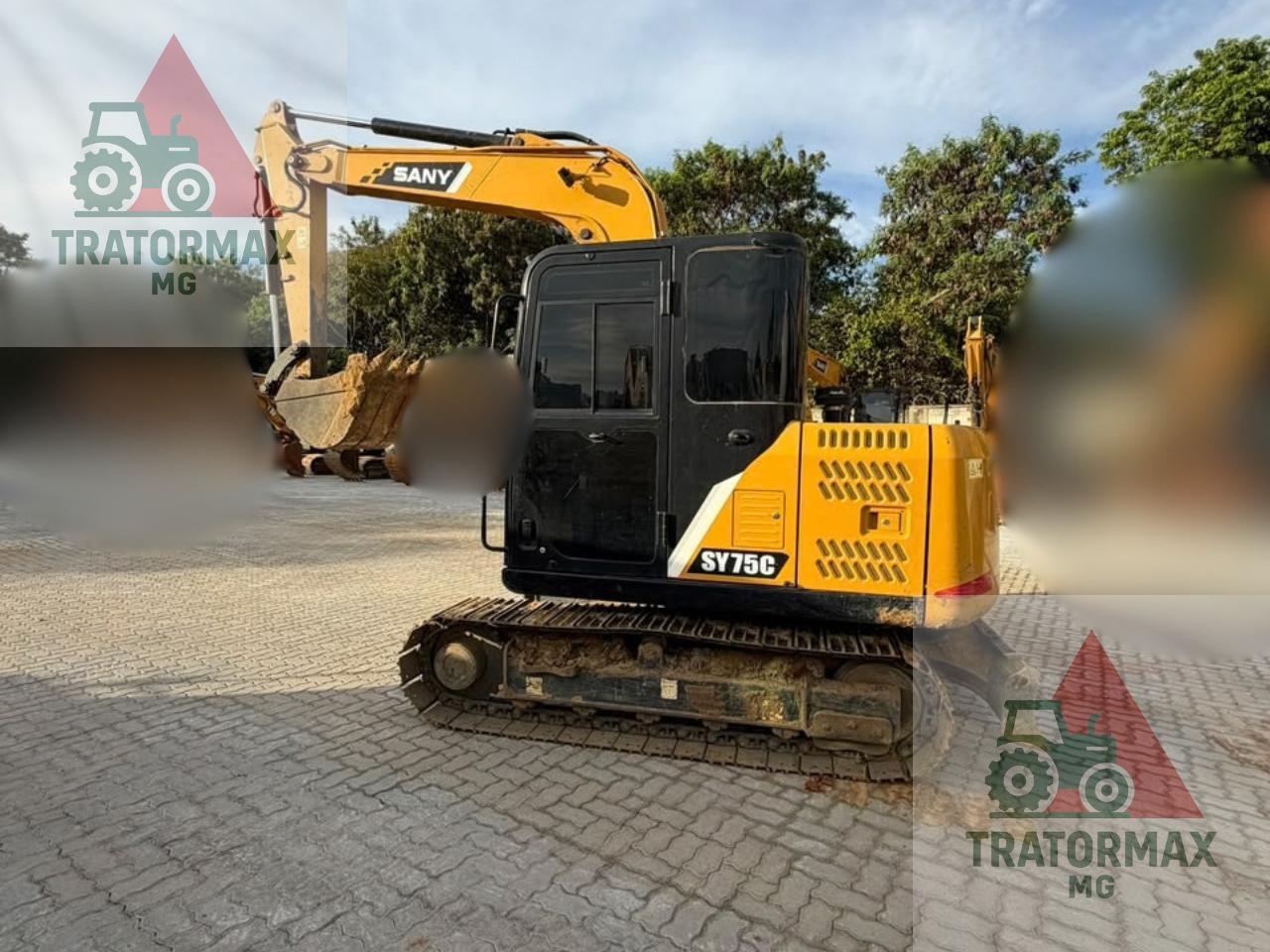 Mini Escavadeira SANY SY75 C ano 2022
