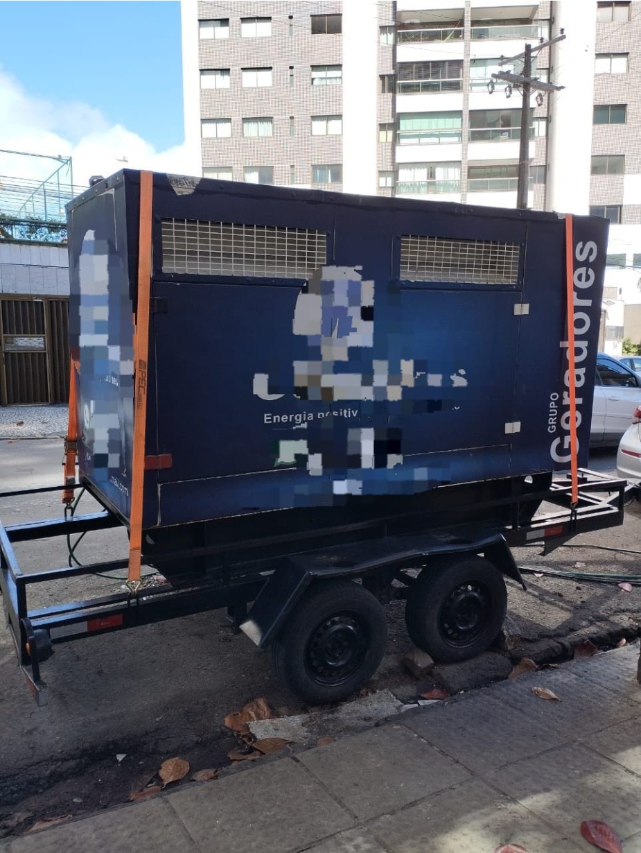 Gerador de Energia STEMAC 180 KVA ano 2014