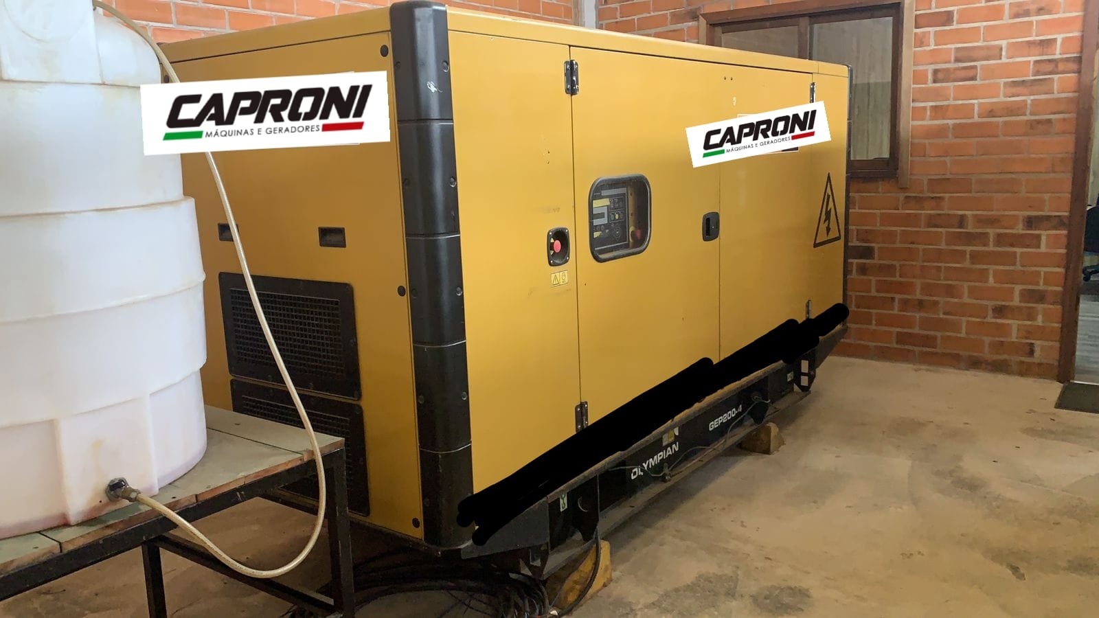 Gerador de Energia Olympian 220 kVA ano 2013