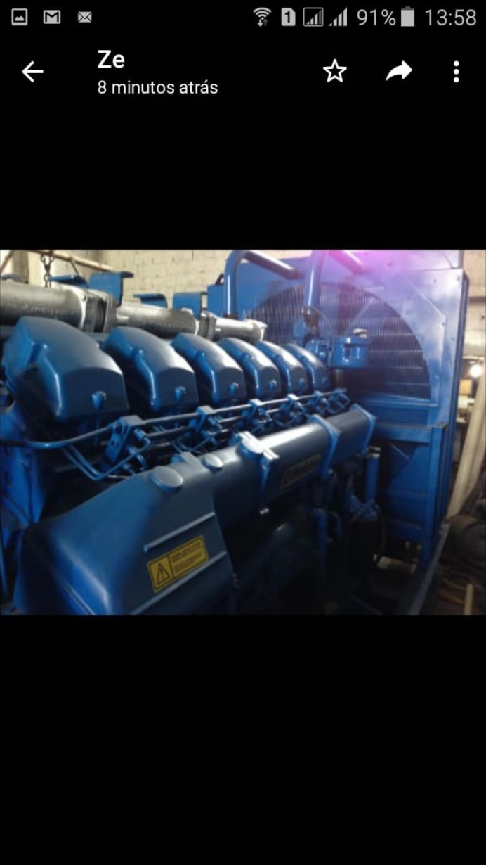 Gerador de Energia FG Wilson 1500 kVA ano 2007