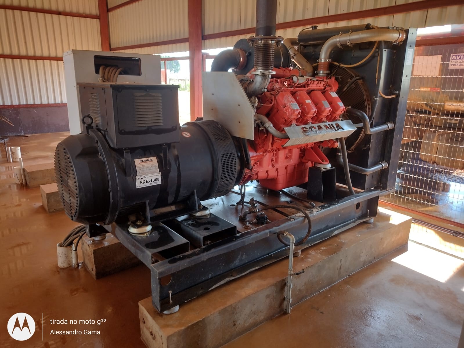 Gerador de Energia STEMAC 700 kVA
