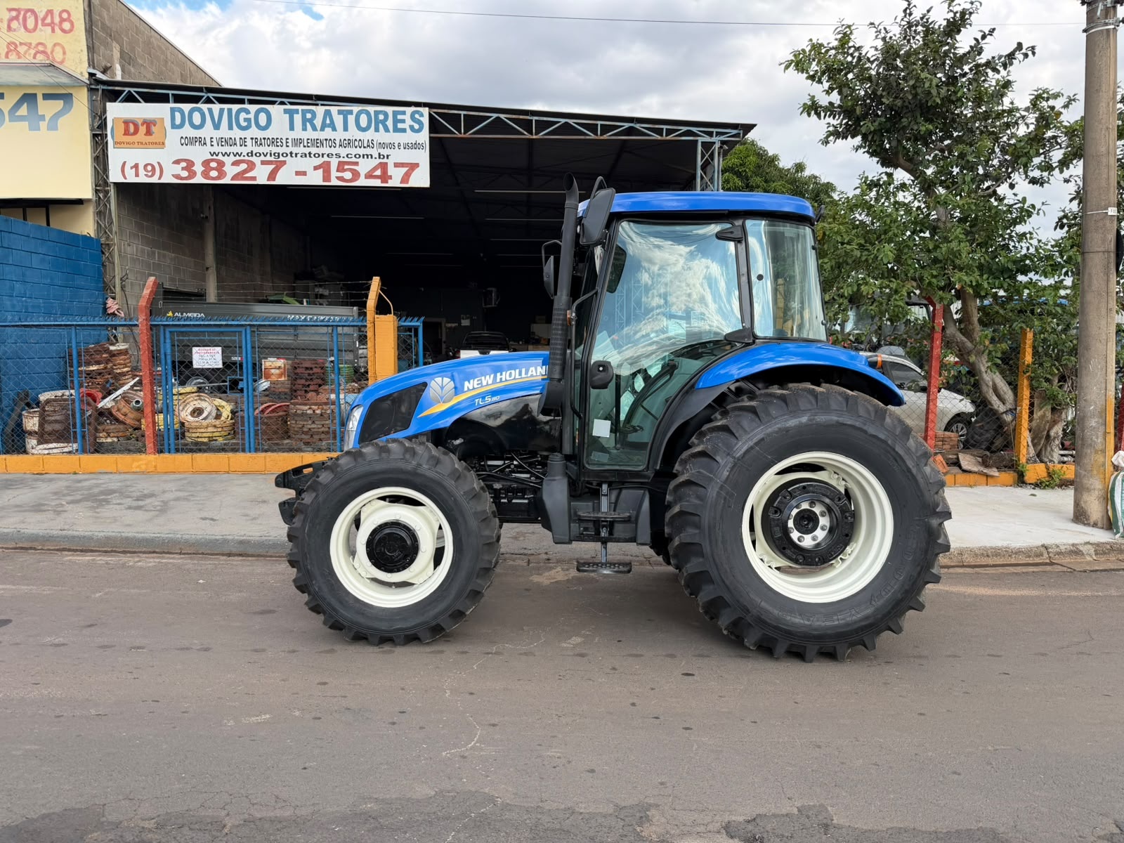 Trator New Holland TL5.80 ano 2021