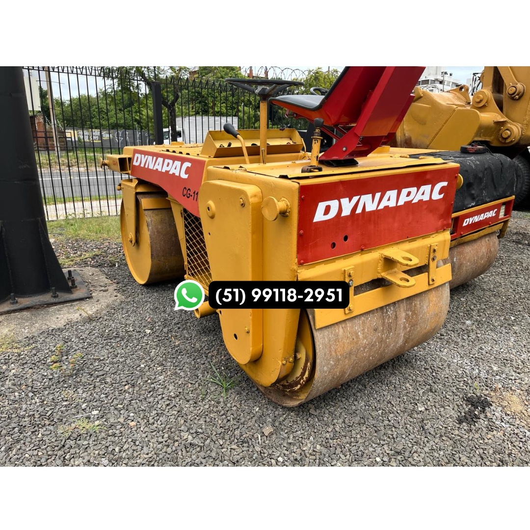 Rolo Compactador Dynapac CG11 ano 1990
