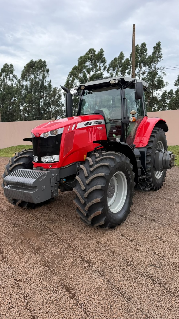 Trator Massey Ferguson MF 7725 ano 2021