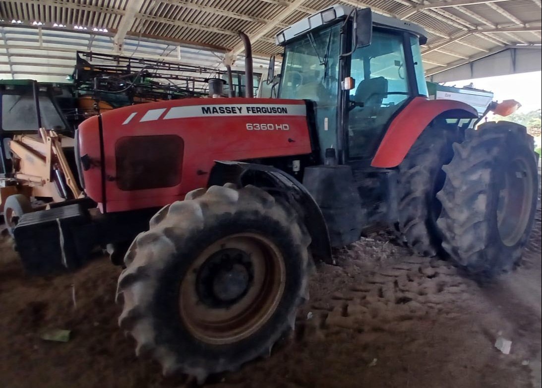 Trator Massey Ferguson 6360 ano 2008