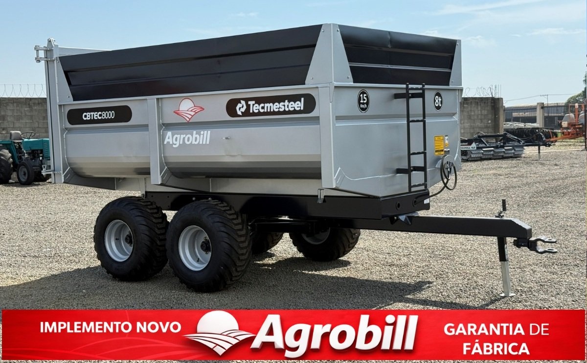 Carreta Agrícola Tecmesteel CBTEC 8000