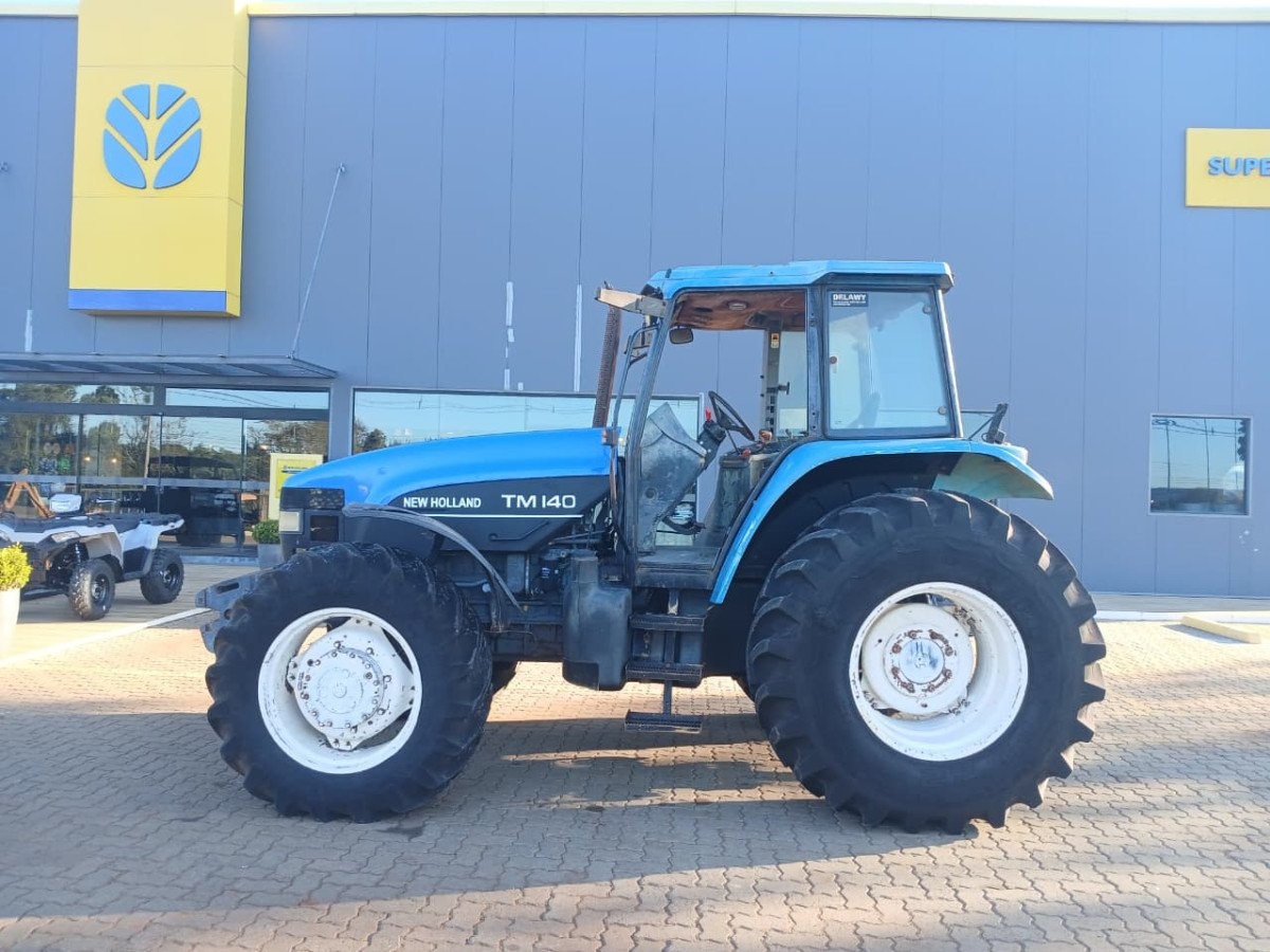 Trator New Holland TM 140 ano 1999