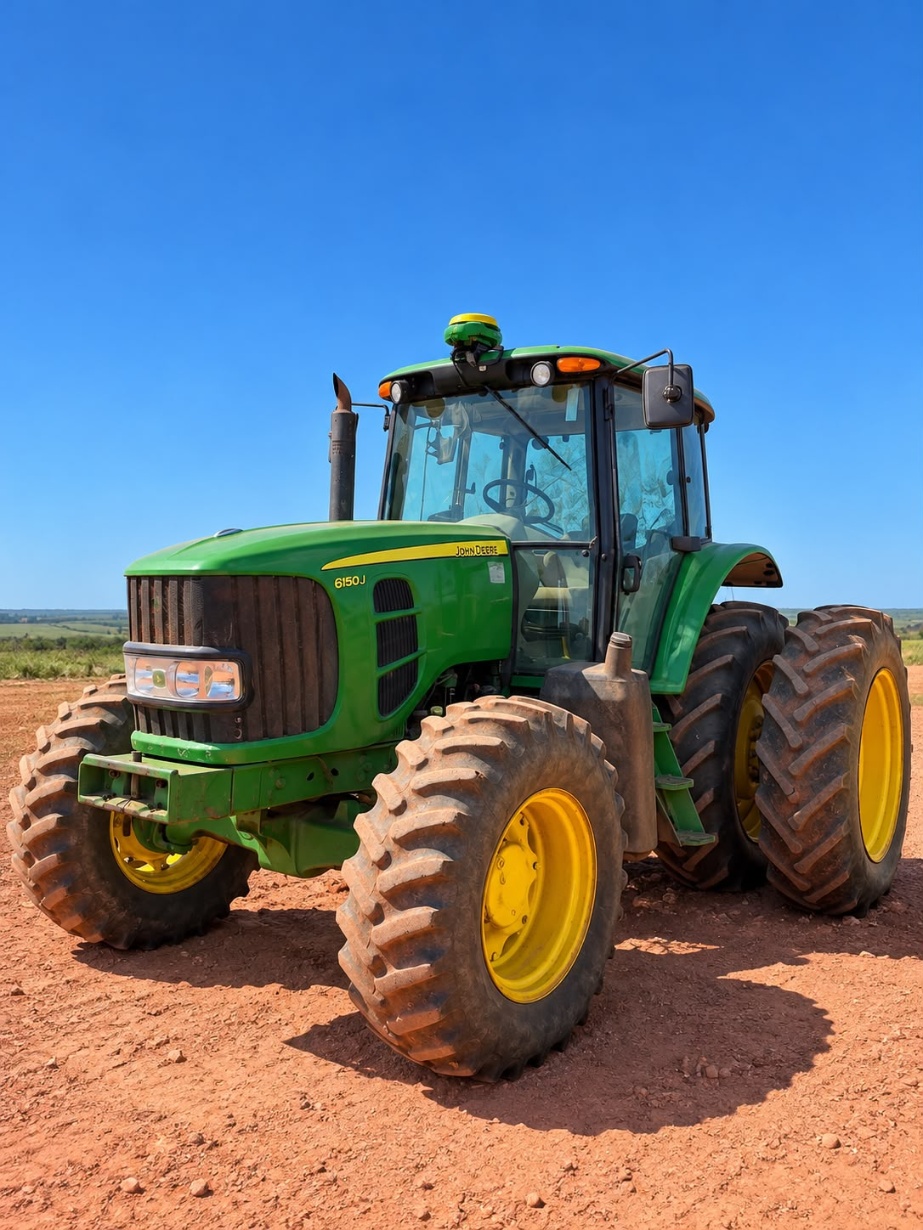 Trator John Deere 6150J ano 2023
