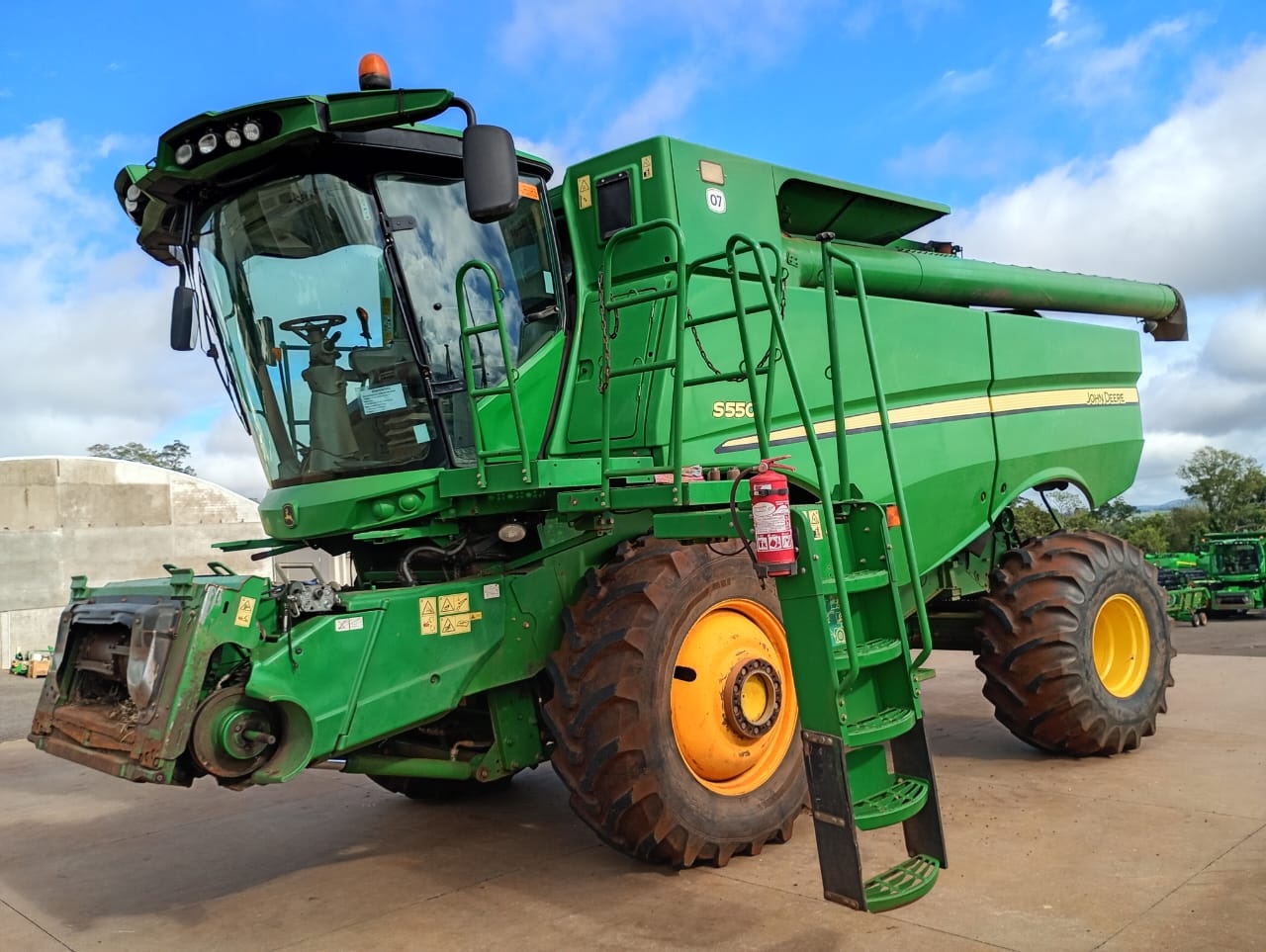 Colheitadeira John Deere S550 ano 2020