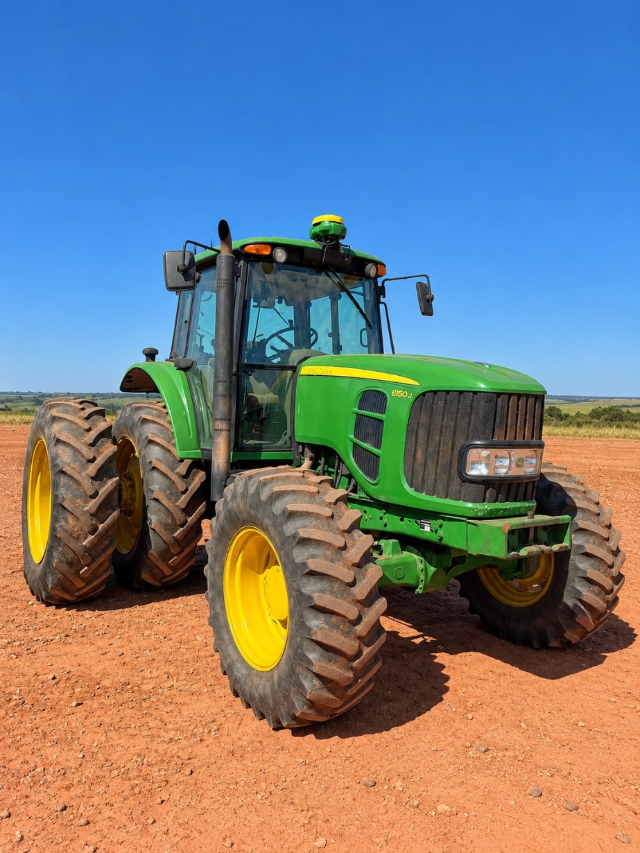 Trator John Deere 6150J ano 2023
