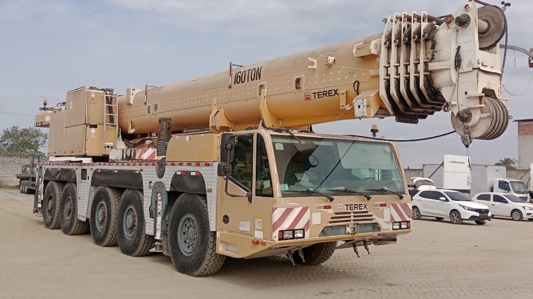 Guindaste Terex AC 160 ano 2012