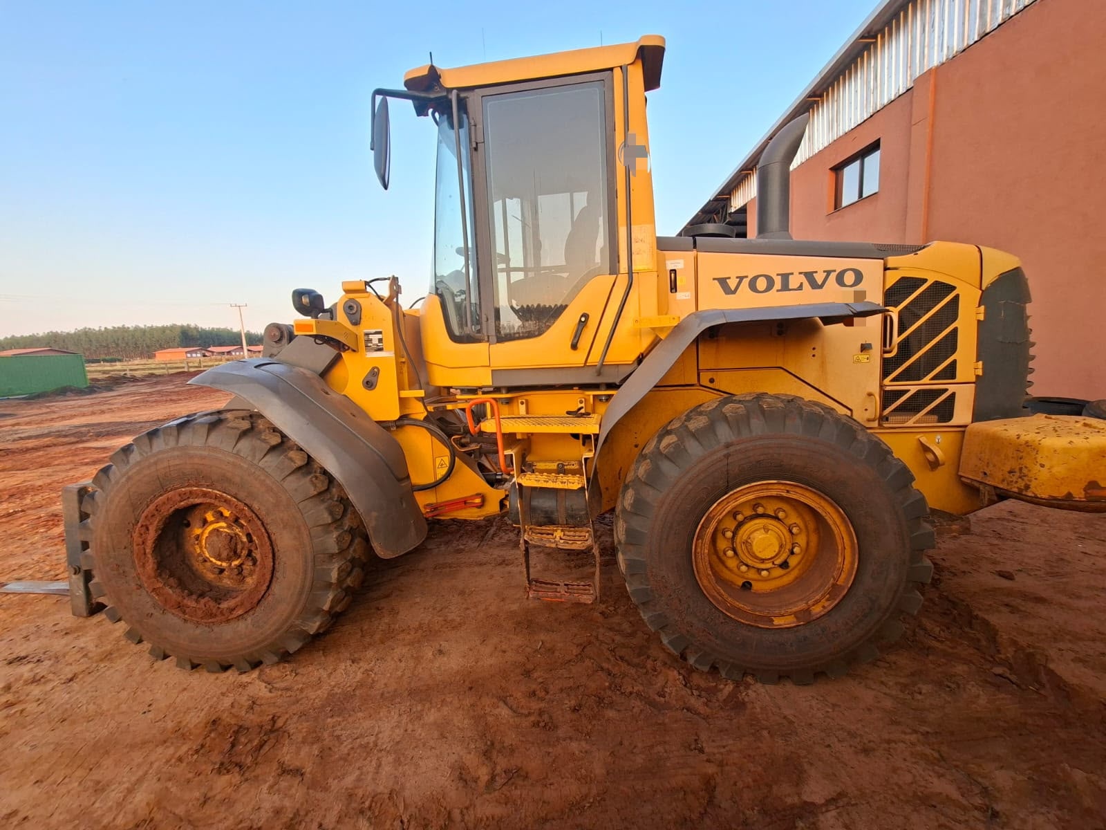 Pá Carregadeira Volvo L60F ano 2018