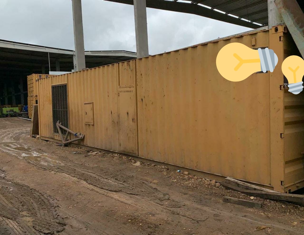 Gerador de Energia Caterpillar 1500 kVA