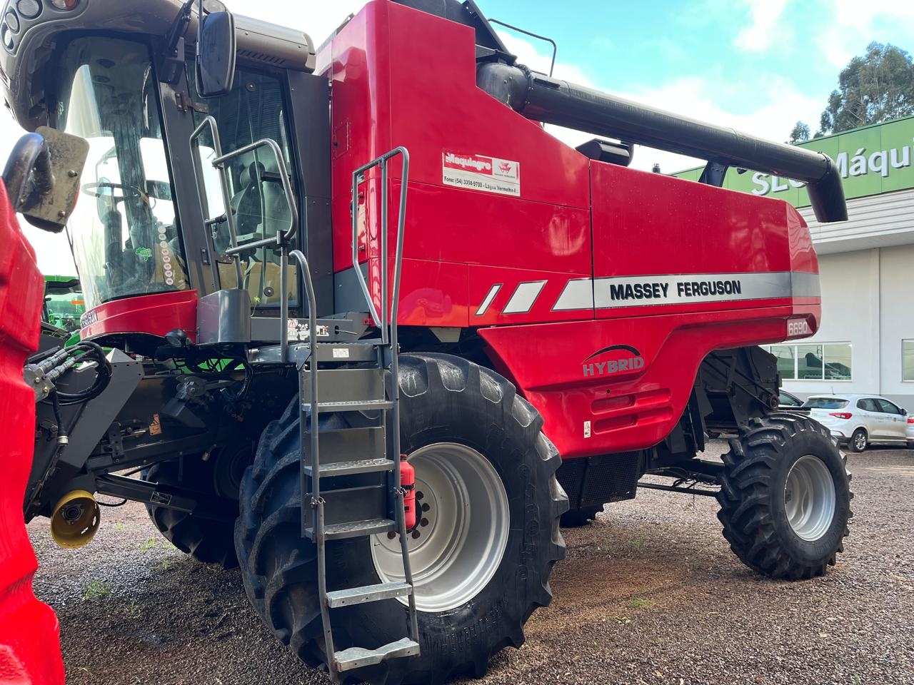 Colheitadeira Massey Ferguson MF 6690 HD ano 2017