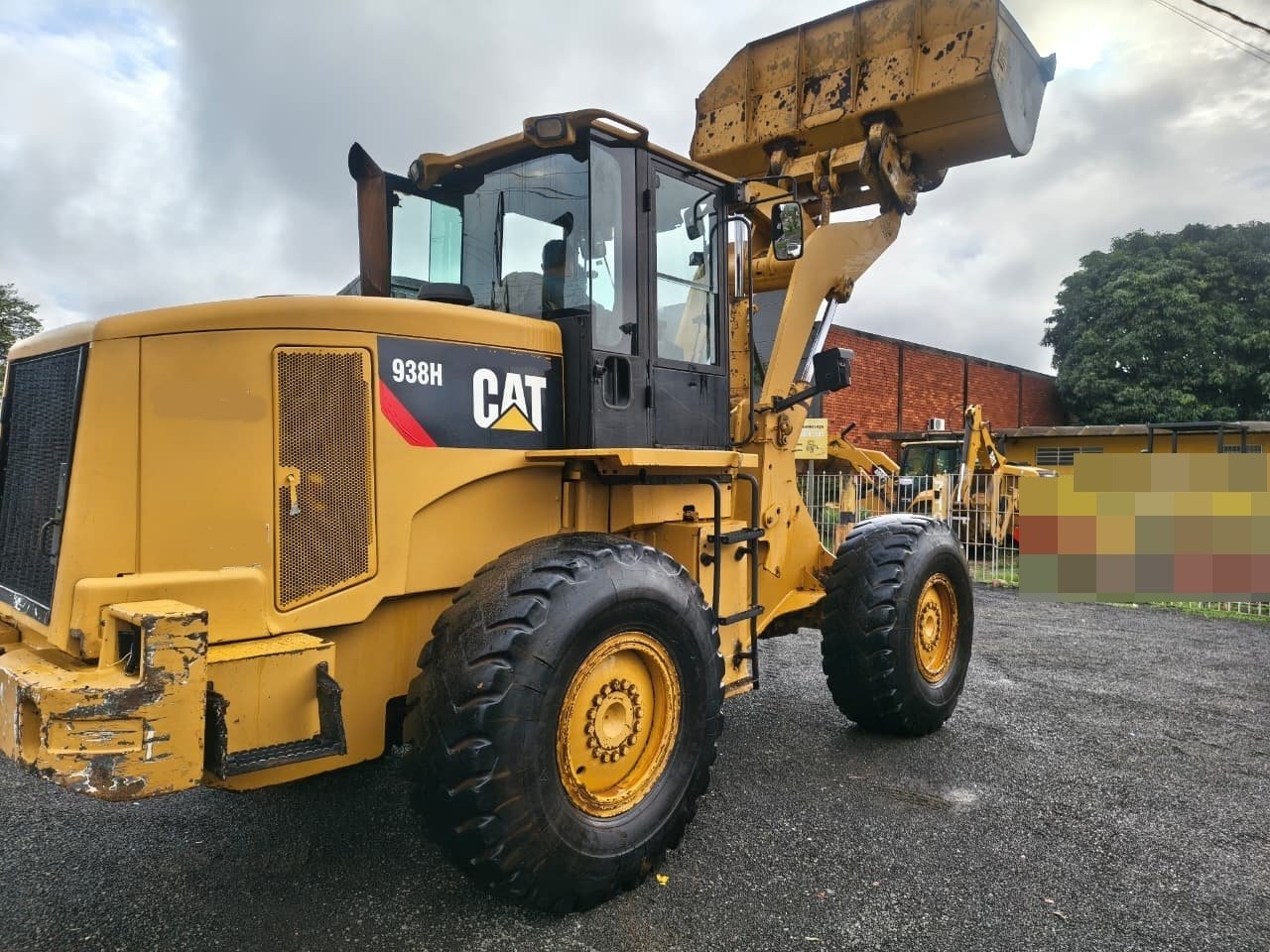 Pá Carregadeira Caterpillar 938H ano 2009