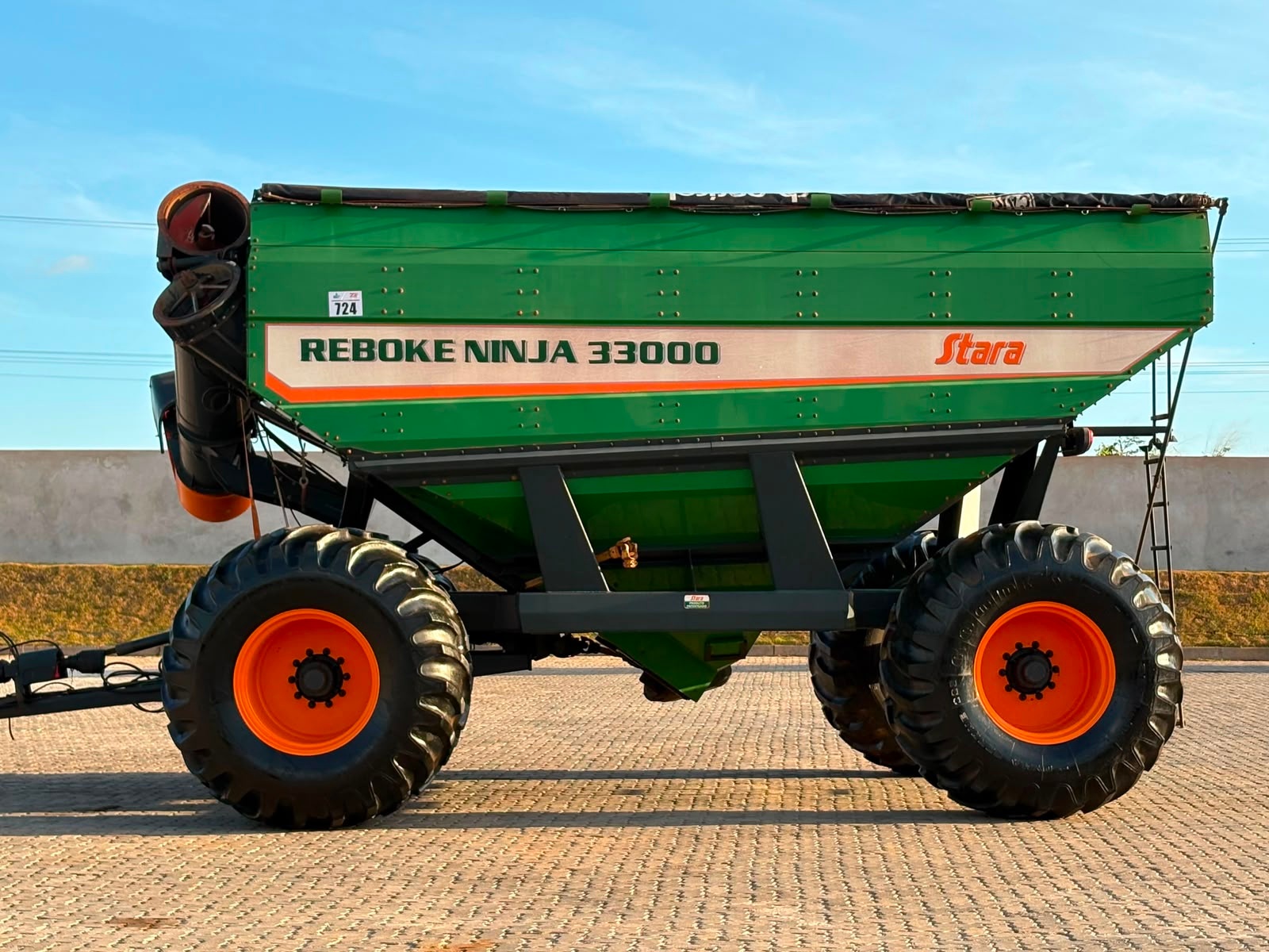 Carreta Graneleira Stara Reboke Ninja 33.000
