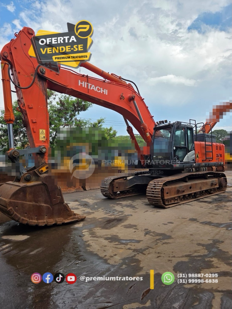 Escavadeira Hitachi 470ZX ano 2016