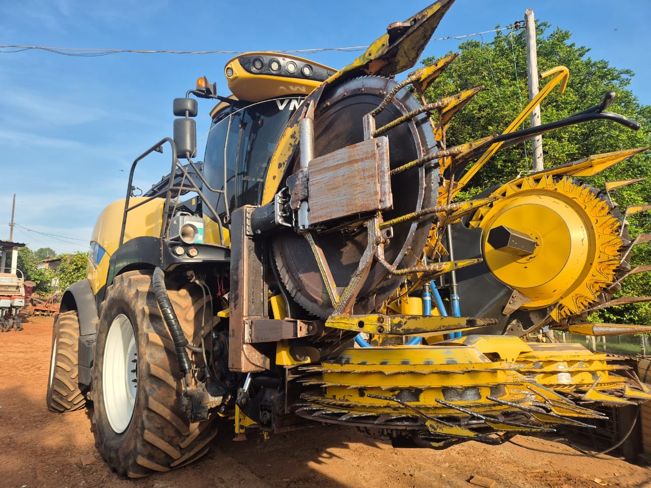 Forrageira Automotriz New Holland FR500 ano 2020