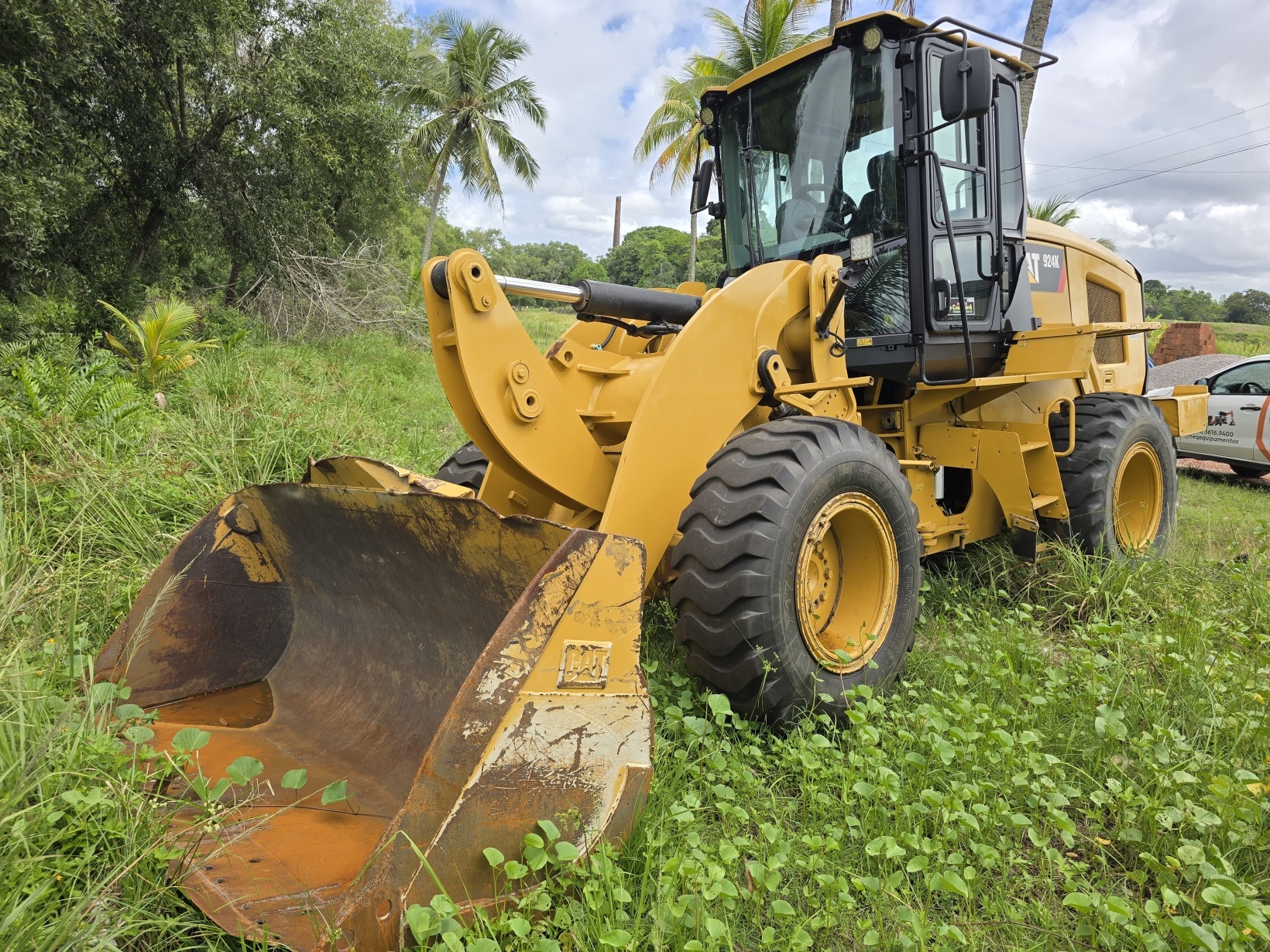 Pá Carregadeira Caterpillar 924K ano 2014